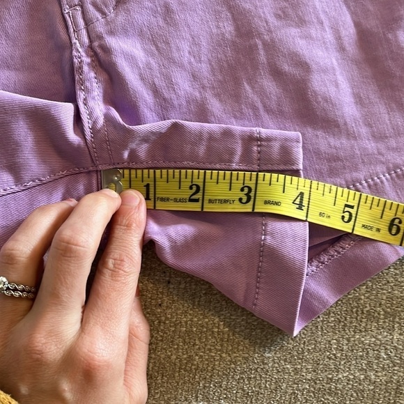 NWOT PURPLE STITCH FIX STS BLUE PALMER HIGH RISE TROUSER SHORTS 28 - Picture 5 of 8